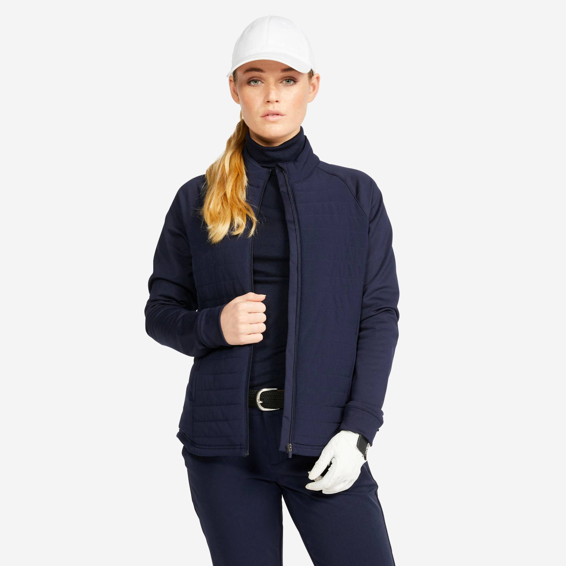 Damen Golf Winterjacke - CW500 dunkelblau von INESIS