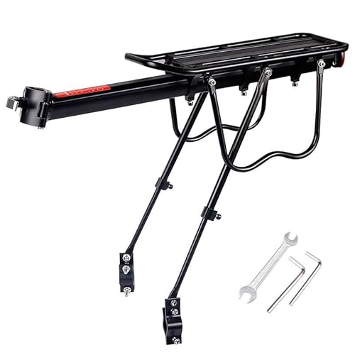 H022B - Fahrrad Gepäckträger Sattel/Rahmen Montage Flankenschutz Reflektor Einstellbare Fahrradrücksitz - INION H022B - Fahrrad Gepäckträger Sattel/Rahmen Montage Flankenschutz Reflektor Einstellbare Fahrradrücksitz - INION von INION