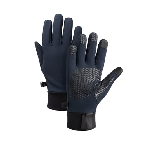 INIULLUV Kletterhandschuhe 1 Paar Vollfingerhandschuhe for Männer und Frauen, Wintersport, Fahren, Radfahren, rutschfest, weich und bequem Für Abseilen, Bergsteigen(Dark Blue,XL) von INIULLUV