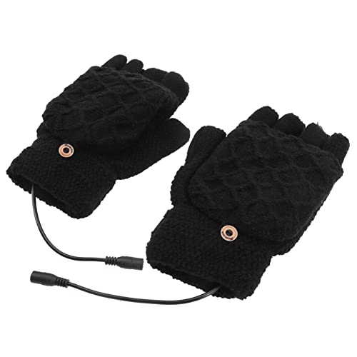 INOOMP 1 Paar Beheizte Handschuhe Winterhandschuhe Wärmer para Thermohandschuhe UV Handschuhe Wiederaufladbare Fäustlinge Warme Handschuhe Schnee Kälte Mechanikerhandschuhe Für von INOOMP