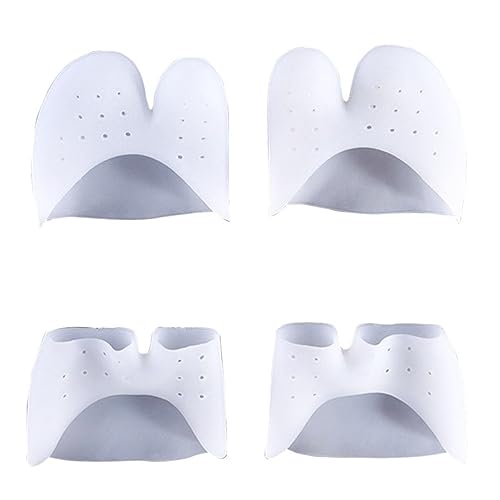 INOOMP 2 Paar Zehentrenner Toe Protector Toe Separator Ballett-Zubehör Toes Separator Dancing Shoe tanzsneaker Zehenpolster Footcare Zehenkissen Fußkorrektor Werkzeug für die Fußpflege von INOOMP