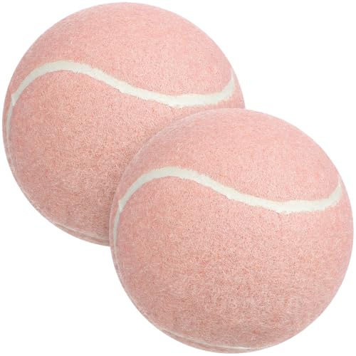 INOOMP 2 Stück Tennisbälle Tennis-Spielbälle Tennis-Übungsbälle Training Tennis-Übungsball Für Anfänger Jugendliche Kinder Spieler Rosa INOOMP 2 Stück Tennisbälle Tennis-Spielbälle Tennis-Übungsbälle Training Tennis-Übungsball Für Anfänger Jugendliche Kinder Spieler Rosa von INOOMP