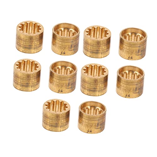 INOOMP 20st Kupfernippel Für Billardqueues Schwimmbad Snooker-Pool-Teile Snooker-Queue Billardtisch Finden Sie Tipps Für Poolsticks Pool-Queue-Tipps Billard-Queue-drehmaschine Pole Golden von INOOMP