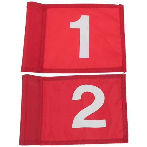 INOOMP 2st Golf-grüne Flagge Golf-Loch-Flagge Golf-trainingsflagge 1 2 Fahnen Benutzerdefinierte Golfflaggen Eingefügte Fahnen Fahnenmasten Für Draußen Golffahnen Polyester Mini Golfwagen INOOMP 2st Golf-grüne Flagge Golf-Loch-Flagge Golf-trainingsflagge 1 2 Fahnen Benutzerdefinierte Golfflaggen Eingefügte Fahnen Fahnenmasten Für Draußen Golffahnen Polyester Mini Golfwagen von INOOMP
