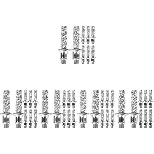 INOOMP Stöcke 40 Stück Bergstockspitzen Wanderstöcke Metall Wanderstockspitzen Spazierstöcke Trekkingstöcke Trekkingstöcke Füße Spitzen Für Trekkingstöcke Wandern Trekkingstöcke von INOOMP