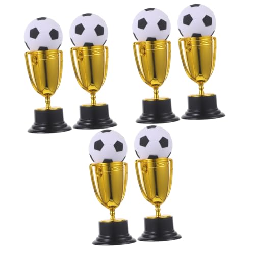 INOOMP 6 Sätze Trophäenschmuck trophäenbrett Anerkennung mini pokale Sicher befestigt cup Spielzeuge Trophäe vergeben Party-Trophäenpokal Zeremonie-Trophäen-Dekor Partyfeier Abs von INOOMP