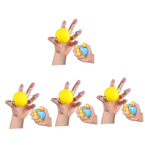 INOOMP 8 Stk Griffball Stressball Für Die Handtherapie Fingertrainerball Handstärkung Handgriff Kugel Handgriffe Für Krafttraining Handübungsball Handgriff-übungsgerät Kieselgel von INOOMP