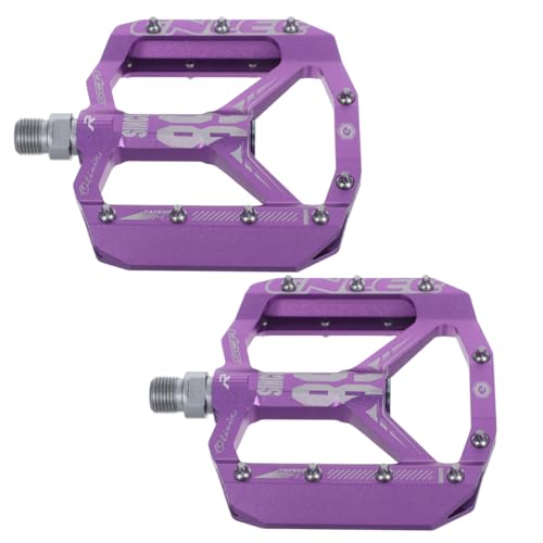 INOOMP Clips 1 Paar Pedale Zusammenklappbar Versiegelt Leicht Rennrad-Ersatz Mtb-Lager Universell Lila Für Kufenteile Aluminium-Fahrrad-Fahrradplattform Anti-Bmx-Mountainbike-Teil INOOMP Clips 1 Paar Pedale Zusammenklappbar Versiegelt Leicht Rennrad-Ersatz Mtb-Lager Universell Lila Für Kufenteile Aluminium-Fahrrad-Fahrradplattform Anti-Bmx-Mountainbike-Teil von INOOMP