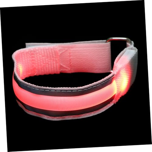 INOOMP Fluoreszierendes Armband Für Nachtlauf Armband Armbänder Outdoor Leuchtarmband Laufzubehör LED Armband LED Leuchtarmband LED Armband Weiß Mit LED Elektronik von INOOMP