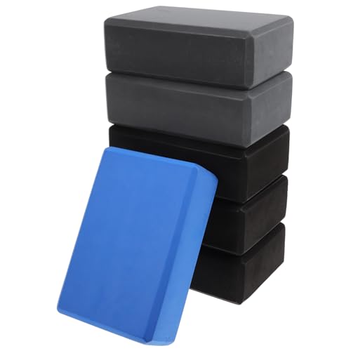INOOMP Pilates-Blöcke 6Er-Pack Hochdichte Schaumstoffblöcke Hochdichte Yoga-Steine Hochdichte Yoga-Steine Schaumstoff-Yoga-Blöcke Yoga-Übungssteine Eva-Yoga-Steine Yoga-Hilfssteine INOOMP Pilates-Blöcke 6Er-Pack Hochdichte Schaumstoffblöcke Hochdichte Yoga-Steine Hochdichte Yoga-Steine Schaumstoff-Yoga-Blöcke Yoga-Übungssteine Eva-Yoga-Steine Yoga-Hilfssteine von INOOMP