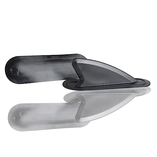 INOOMP Surfbrettschwanz PVC-Surfbrettflosse Aufblasbares Surfbrett-Zubehör Surfbrettsicherheit Stand-Up-Paddle-Board aufblasbares Brett Zubehör für Surfbretter Mittelflosse Black von INOOMP