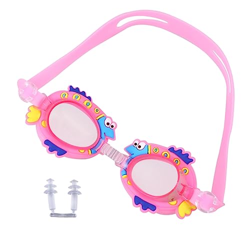 INOOMP Zubehör für Strandbäder schwimmbrille Wasserdichte Schwimmbrille Anti-Beschlag Schwimmbrille Aqua Schwimmer Nebel sprühen Schwimmbad schwimmen Kinderbrillen Rosa von INOOMP