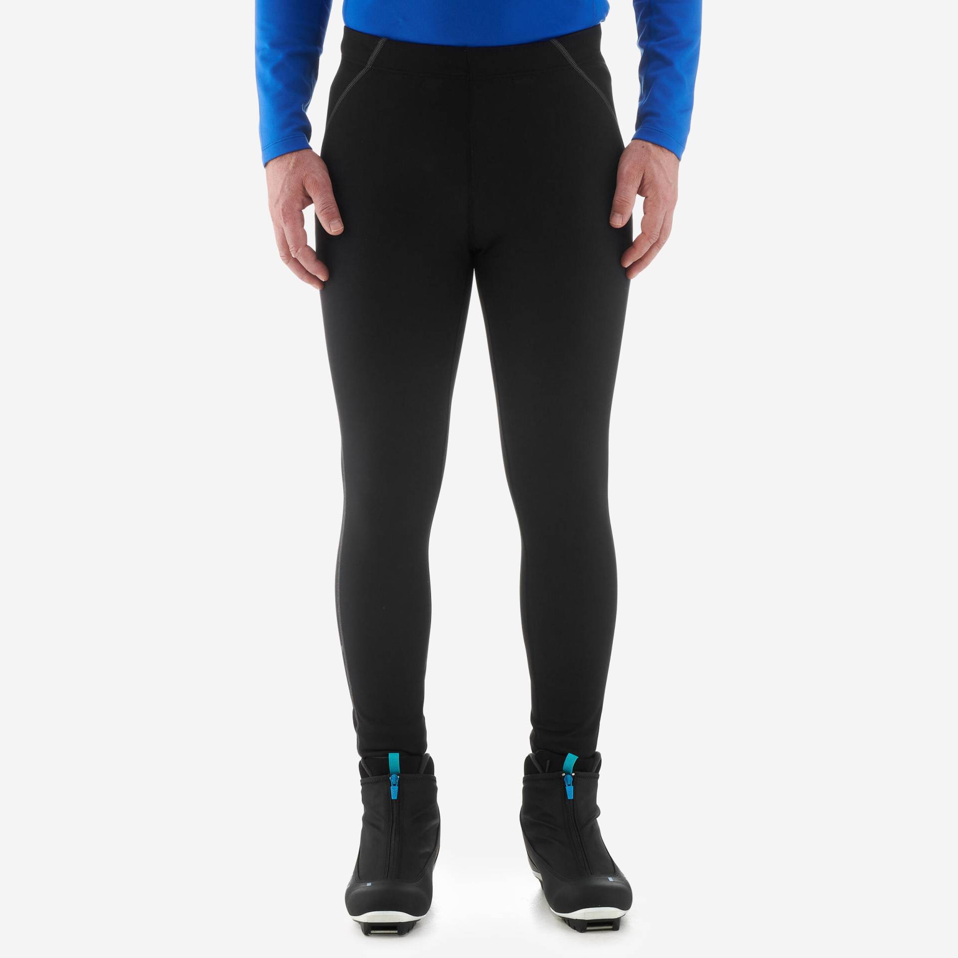 Langlaufhose Tights Herren warm - XC S 100 schwarz Langlaufhose Tights Herren warm - XC S 100 schwarz von INOVIK