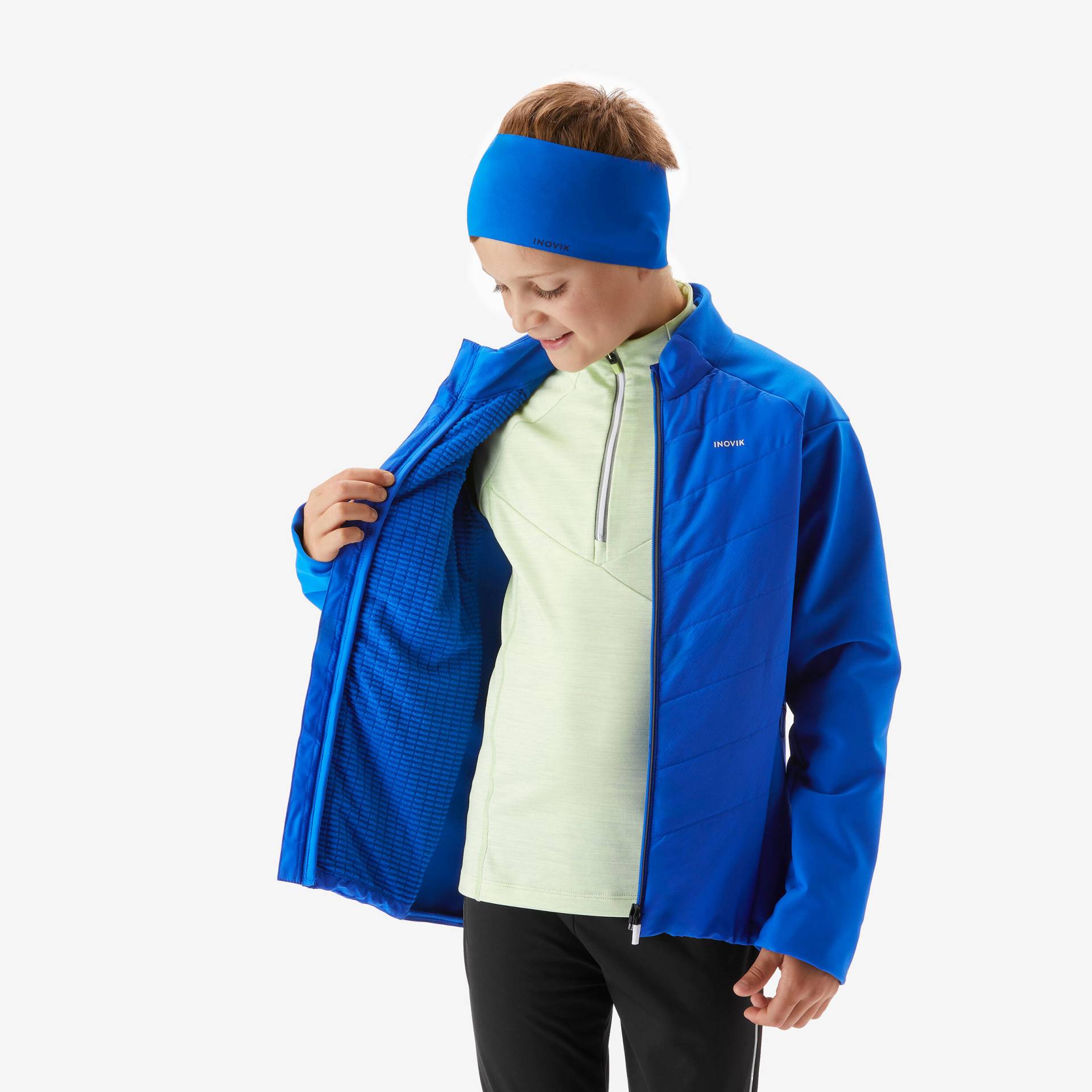 Langlaufjacke Kinder - 550 blau von INOVIK