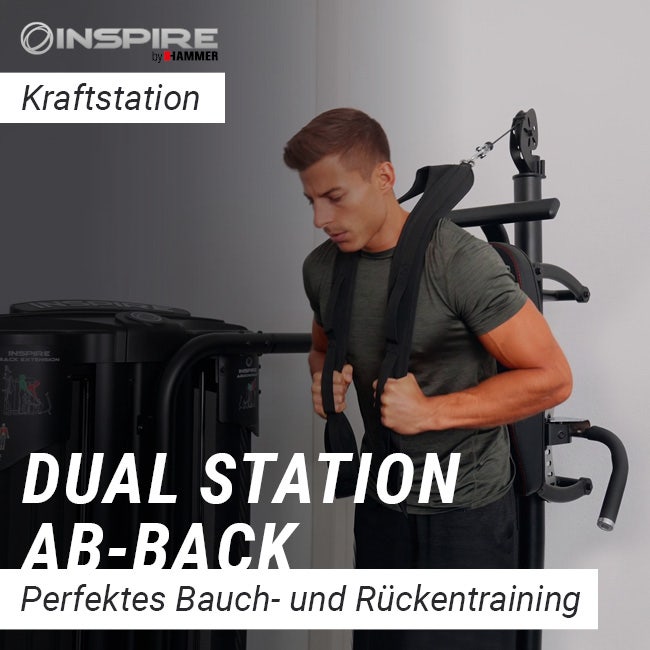 INSPIRE Kraftstation Dual Station Ab/Back - schwarz INSPIRE Kraftstation Dual Station Ab/Back - schwarz von INSPIRE