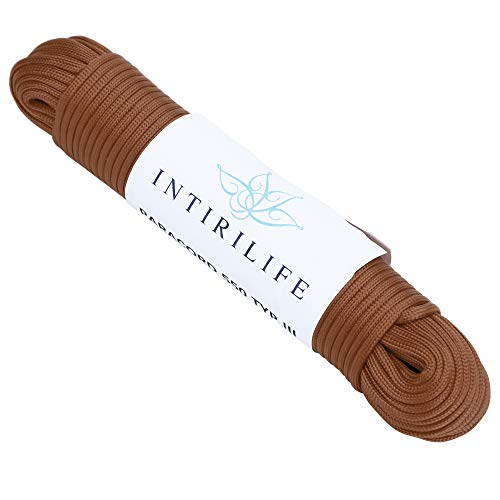 INTIRILIFE 31m Nylon Outdoor Seil in BRAUN – Garten Seil 31 Meter lang und 4 mm dick – Paracord Seil Schnur reißfest und robust mit 7 Kernfäden vielseitig einsetzbar für Garten und co. INTIRILIFE 31m Nylon Outdoor Seil in BRAUN – Garten Seil 31 Meter lang und 4 mm dick – Paracord Seil Schnur reißfest und robust mit 7 Kernfäden vielseitig einsetzbar für Garten und co. von INTIRILIFE