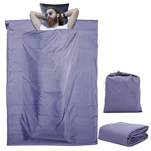 INTIRILIFE Schlafsack 115 cm x 210 cm in DUNKEL LILA – Dünner Hüttenschlafsack Reiseschlafsack aus Polyester mit Verschluss und Aufbewahrungsbeutel INTIRILIFE Schlafsack 115 cm x 210 cm in DUNKEL LILA – Dünner Hüttenschlafsack Reiseschlafsack aus Polyester mit Verschluss und Aufbewahrungsbeutel von INTIRILIFE