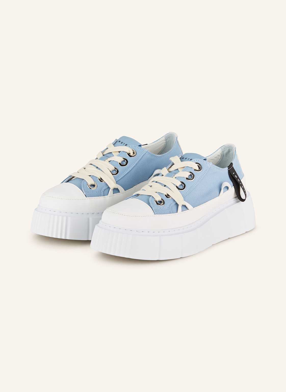 Inuikii Sneaker Matilda Canvas Low blau von INUIKII