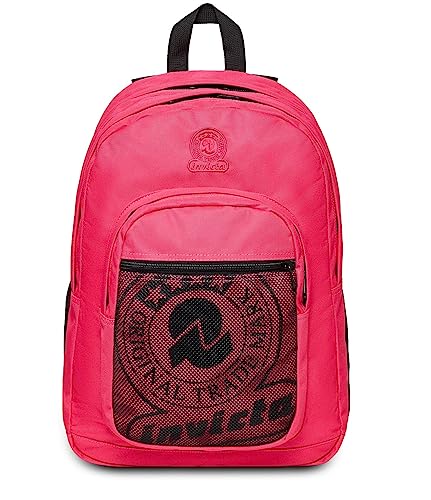 Invicta Rucksack DIAL mit Trinkflaschenfach, Extra Platz - 38 LT - Unisex, für Uni, Sport und Freizeit, italienisches Design, Geräumige Schultasche für Teenager mehrfarbiges Muster von INVICTA S.P.A.