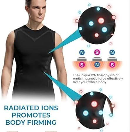 INXKED 2PCS Ionic Shaping Vest, 2023 New Version Ionic Shaping Vest, Slimming, Perfect Body (C,S) von INXKED