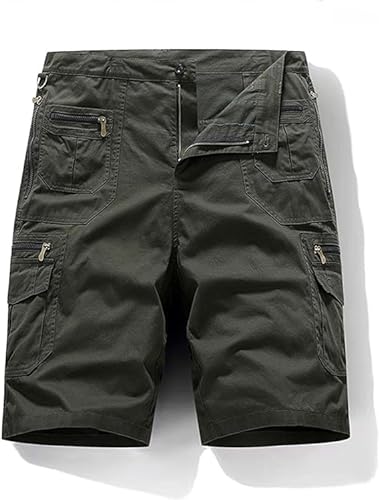 INXKED Men's Outdoor Sporty Fitness Multifunctional Shorts, Men's Hiking Cargo Shorts Quick Dry Tactical Shorts (08,L) von INXKED