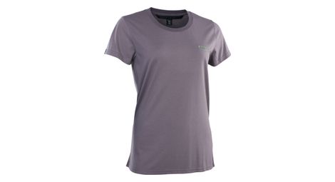 ion s logo dr kurzarmshirt violett von ION