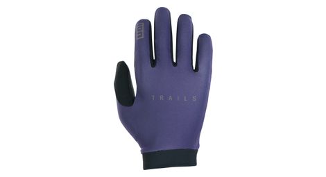 mtb handschuhe ion logo violett unisex mtb handschuhe ion logo violett unisex von ION