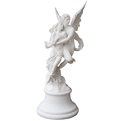 IONAZQTWW Desktop-Figuren Statuen in voller Länge, griechische Mythologie-Skulpturen nordischen Stil Tischdekor Ornamente, kleine Statuen für Home Office/Hochzeit/Party Home Decor Statuen (Color : A) von IONAZQTWW