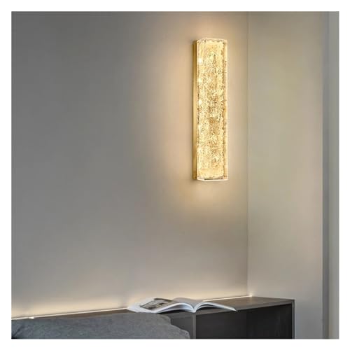 IONAZQTWW LED-Wandlampe, kompatibel mit Wohnzimmer, Badezimmer, Gold, moderner Luxus-Stil, langes dekoratives Licht, LED-Deckenpendellampe von IONAZQTWW