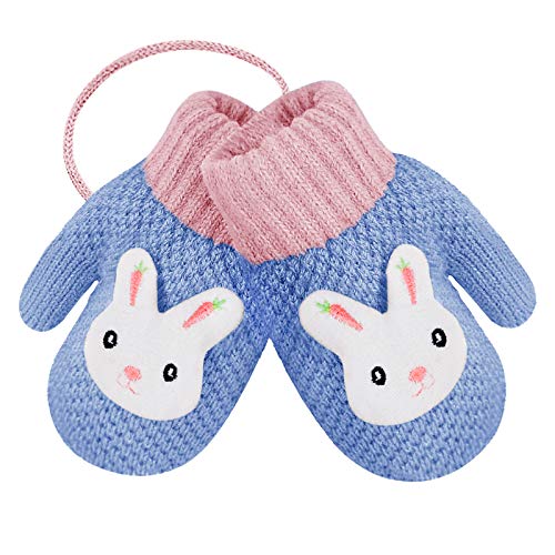Baby Handschuhe mit Schnur Winter Gestrickt Lanyard-Handschuhe Ski Fäustlinge Winddicht Fausthandschuhe Warme Cartoon Muster Kleinkinder Glove Outdoor Mädchen Jungen Baby Handschuhe mit Schnur Winter Gestrickt Lanyard-Handschuhe Ski Fäustlinge Winddicht Fausthandschuhe Warme Cartoon Muster Kleinkinder Glove Outdoor Mädchen Jungen von IPENNY