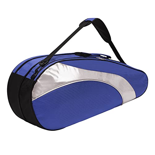 IPENNY Super Groß Badminton-Rucksack 800D Nylon Wasserdicht Tragbar Badminton Schläger Tasche Große Kapazität Sporttasche für 6 Schläger Multifunktion Umhängetasche IPENNY Super Groß Badminton-Rucksack 800D Nylon Wasserdicht Tragbar Badminton Schläger Tasche Große Kapazität Sporttasche für 6 Schläger Multifunktion Umhängetasche von IPENNY