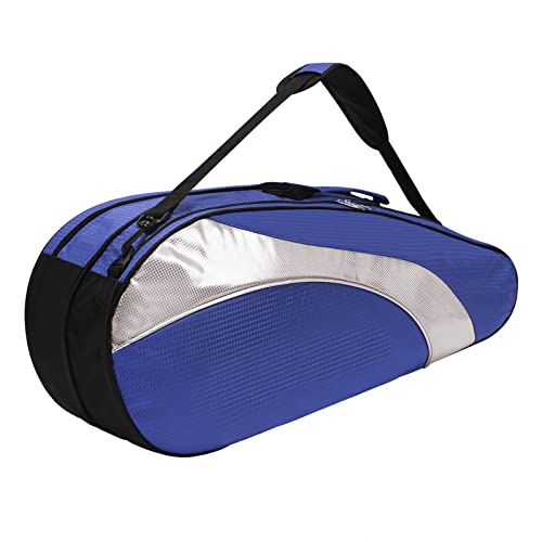 IPENNY Super Groß Badminton-Rucksack 800D Nylon Wasserdicht Tragbar Badminton Schläger Tasche Große Kapazität Sporttasche für 6 Schläger Multifunktion Umhängetasche von IPENNY