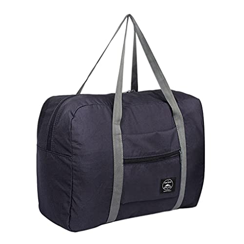 IQYU Künstler Koffer Damentasche für Mann mit großer Kapazität Tasche für Reisen Reisegepäck Kleine Koffer Mit Schlüssel (Dark Blue, One Size) von IQYU