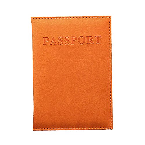 IQYU Schlauchboot Taschen Organiser Passport Card Beautiful Protector-Deditierter ID-Halter Reisedecken Umhängetaschen Rot (Orange, One Size) von IQYU