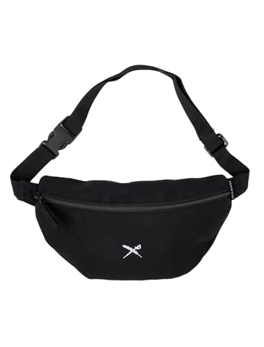 IRIEDAILY Easy Flag Hipbag, Black von IRIEDAILY