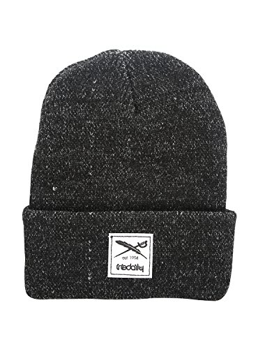 Iriedaily Smurpher Heavy Beanie, schwarz meliert, One Size Iriedaily Smurpher Heavy Beanie, schwarz meliert, One Size von IRIEDAILY