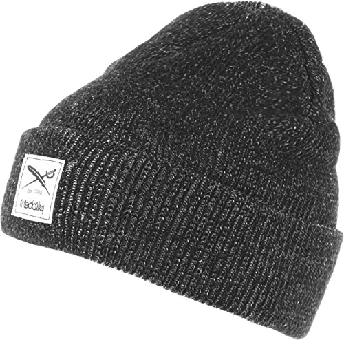 Iriedaily Smurpher Heavy Beanie, schwarz meliert, One Size Iriedaily Smurpher Heavy Beanie, schwarz meliert, One Size von IRIEDAILY
