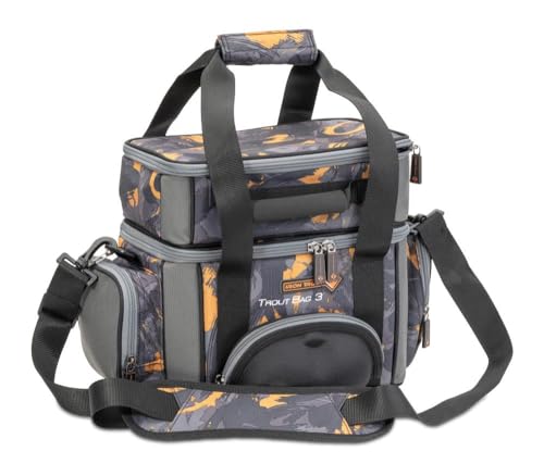 IRON TROUT Trout Bag 3 - Angeltasche, Tasche für Angelzubehör, Transporttasche, Ködertasche, Tragetasche für Forellentackle IRON TROUT Trout Bag 3 - Angeltasche, Tasche für Angelzubehör, Transporttasche, Ködertasche, Tragetasche für Forellentackle von Iron Trout