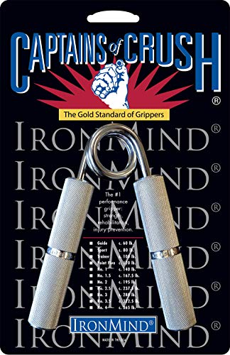 Ironmind Captains of Crush Hand Grippers Fitnessgerät, alle Größen, CoC No. 3.5 c. 322.5 lb 146kg Ironmind Captains of Crush Hand Grippers Fitnessgerät, alle Größen, CoC No. 3.5 c. 322.5 lb 146kg von IRONMIND