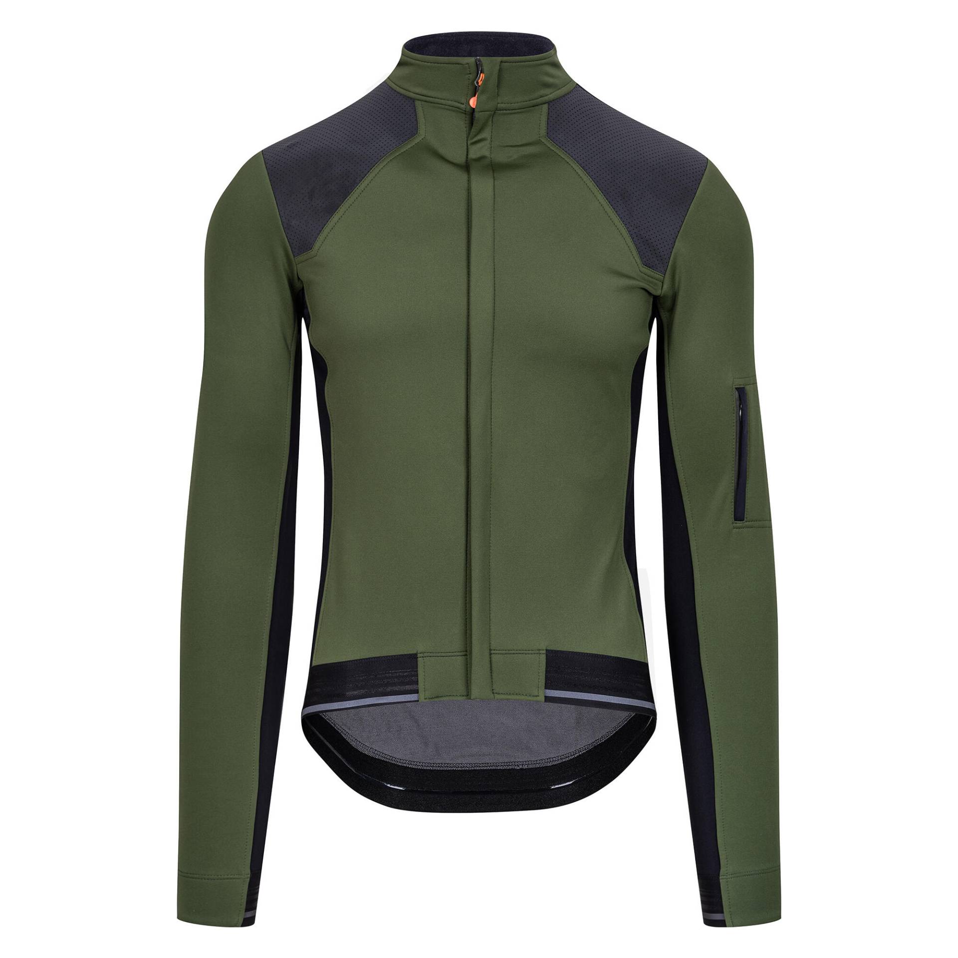 Herren Rad Jacke Softshell Tiefwinter Signature Gewehrgrün von ISADORE