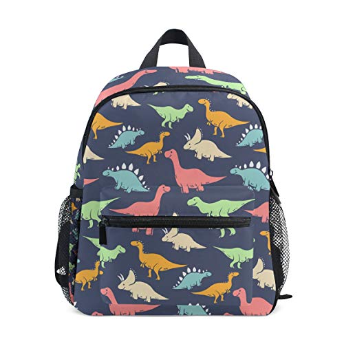 ISAOA 3D-Einhorn-Rucksack für Kinder, Kindergarten, Kindergarten, Mädchen/Jungen, niedliche Schultaschen, für Alter 2-8 Kinder, Blau, M, Reiserucksack von ISAOA