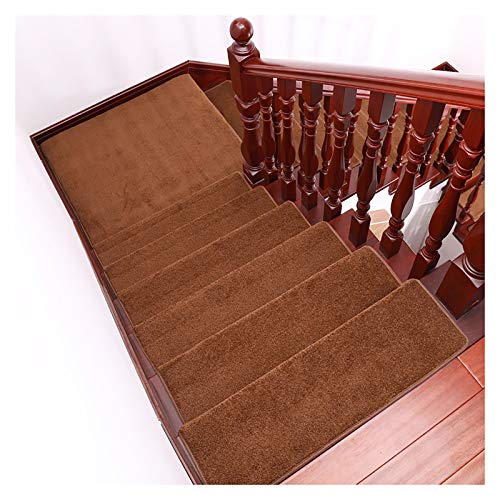 ISCBAFYX 15 Sets Treppenfußmatten, 65 x 24 cm Stufenteppiche, rutschfeste Teppiche/Matten, sichere Stufenmatten für ältere Menschen, Kinder und Haustiere von ISCBAFYX
