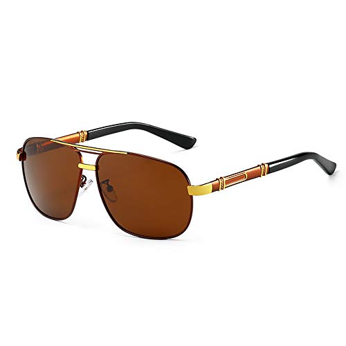 ISCBAFYX Herren-Sonnenbrille, moderner Modespiegel, Sonnenbrille, polarisiert, UV400, Persönlichkeit, zum Laufen, Angeln, Radfahren, Fahren, Ski, Golf von ISCBAFYX