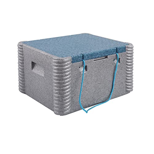 ISCBAFYX Klappbare Kühlbox, Styroporbox für Lebensmittel und Getränke, 65 l, Isolierbox, Warmbox, Kühlbox, Styroporbox, Kühlbox, isolierter Karton von ISCBAFYX