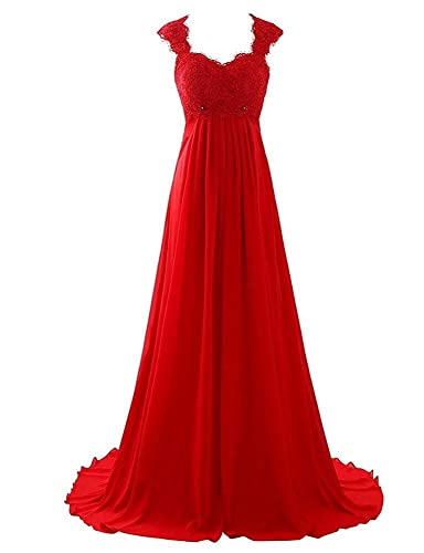 ISCBAFYX Kleid Hochzeitskleid Rock Hochzeit/Rosa/Xsblau XXL (Weinrot 3XL) von ISCBAFYX