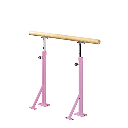ISCBAFYX Outdoor-Streckstangen für Erwachsene, freistehende verstellbare Stange für Tanz, Gymnastik, Fitnessgeräte, 100/150 cm (Größe: 100 cm, Farbe: Weiß) (weiß 100 cm) (weiß 150 cm) (rosa 150 cm) von ISCBAFYX