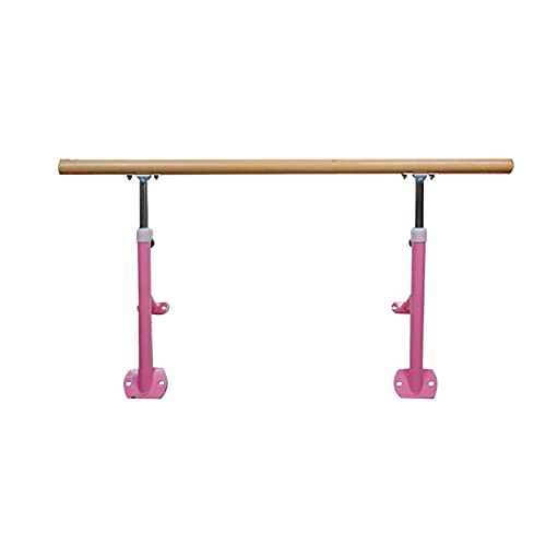 ISCBAFYX Wandmontierte Tanzstange für den Außenbereich, 100/150 cm lange Barrenstange aus Holz für Zuhause, Fitnessstudios, Studios, für Tanztraining, Stretching, Ballettausrüstung (Größe: 150 cm, von ISCBAFYX