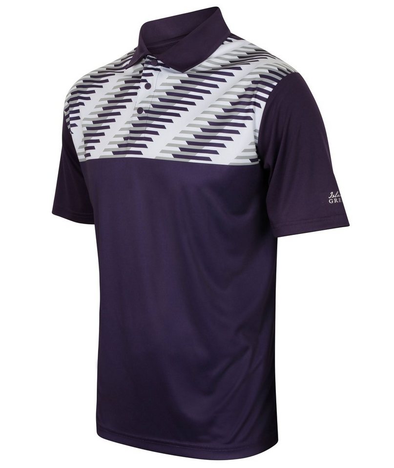 ISLAND GREEN Poloshirt Poloshirt Golfshirt Herren modisches T-Shirt Tennis Shirt Golf-Polo Funktionsmaterial mit Knopfleiste ISLAND GREEN Poloshirt Poloshirt Golfshirt Herren modisches T-Shirt Tennis Shirt Golf-Polo Funktionsmaterial mit Knopfleiste von ISLAND GREEN