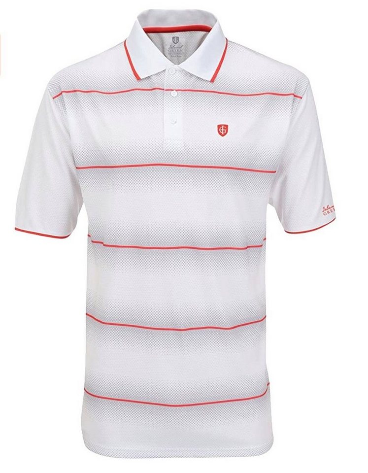 ISLAND GREEN Poloshirt Poloshirt Golfshirt Herren modisches T-Shirt Tennis Shirt Golf-Polo Funktionsmaterial mit Knopfleiste ISLAND GREEN Poloshirt Poloshirt Golfshirt Herren modisches T-Shirt Tennis Shirt Golf-Polo Funktionsmaterial mit Knopfleiste von ISLAND GREEN
