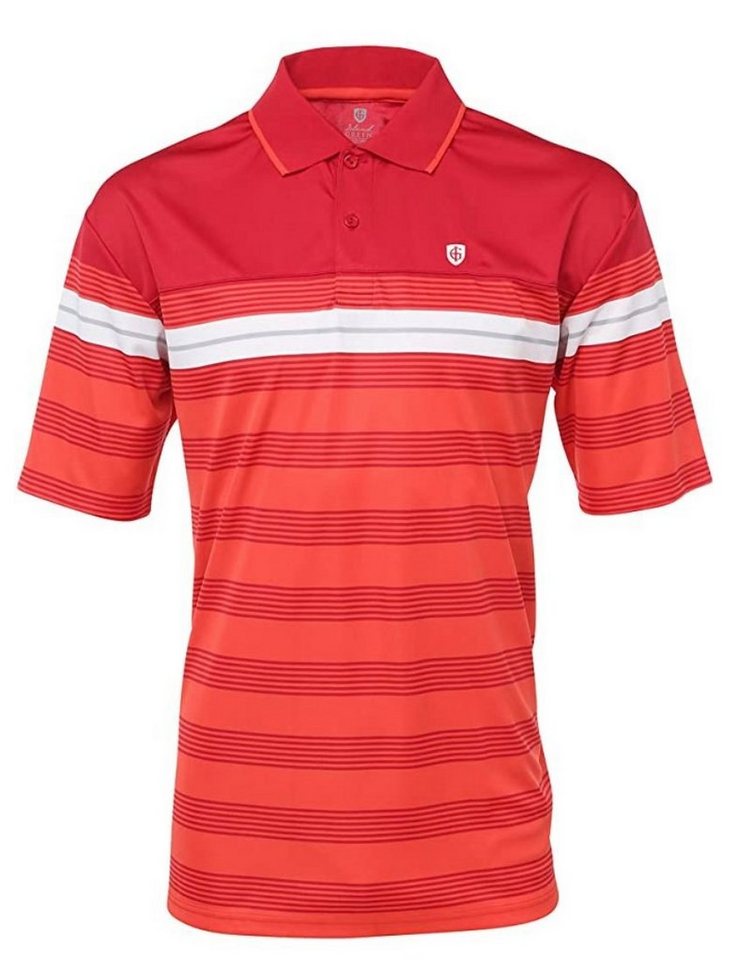 ISLAND GREEN Poloshirt Poloshirt Golfshirt Herren modisches T-Shirt Tennis Shirt Golf-Polo Funktionsmaterial mit Knopfleiste ISLAND GREEN Poloshirt Poloshirt Golfshirt Herren modisches T-Shirt Tennis Shirt Golf-Polo Funktionsmaterial mit Knopfleiste von ISLAND GREEN